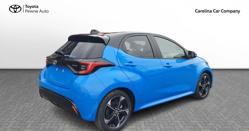 Toyota Yaris cena 127765 przebieg: 4, rok produkcji 2024 z Mirosławiec małe 232